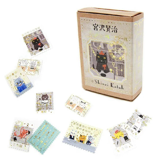 Miyazawa Kenji Magic Lantern Museum Kirapika Flake Stickers