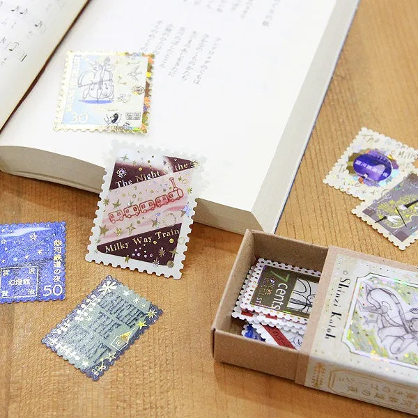 Miyazawa Kenji Magic Lantern Museum Kirapika Flake Stickers