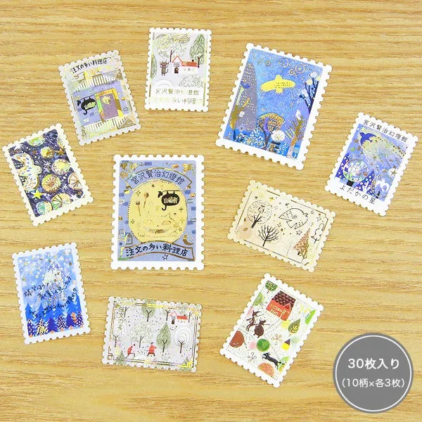 Miyazawa Kenji Magic Lantern Museum Kirapika Flake Stickers