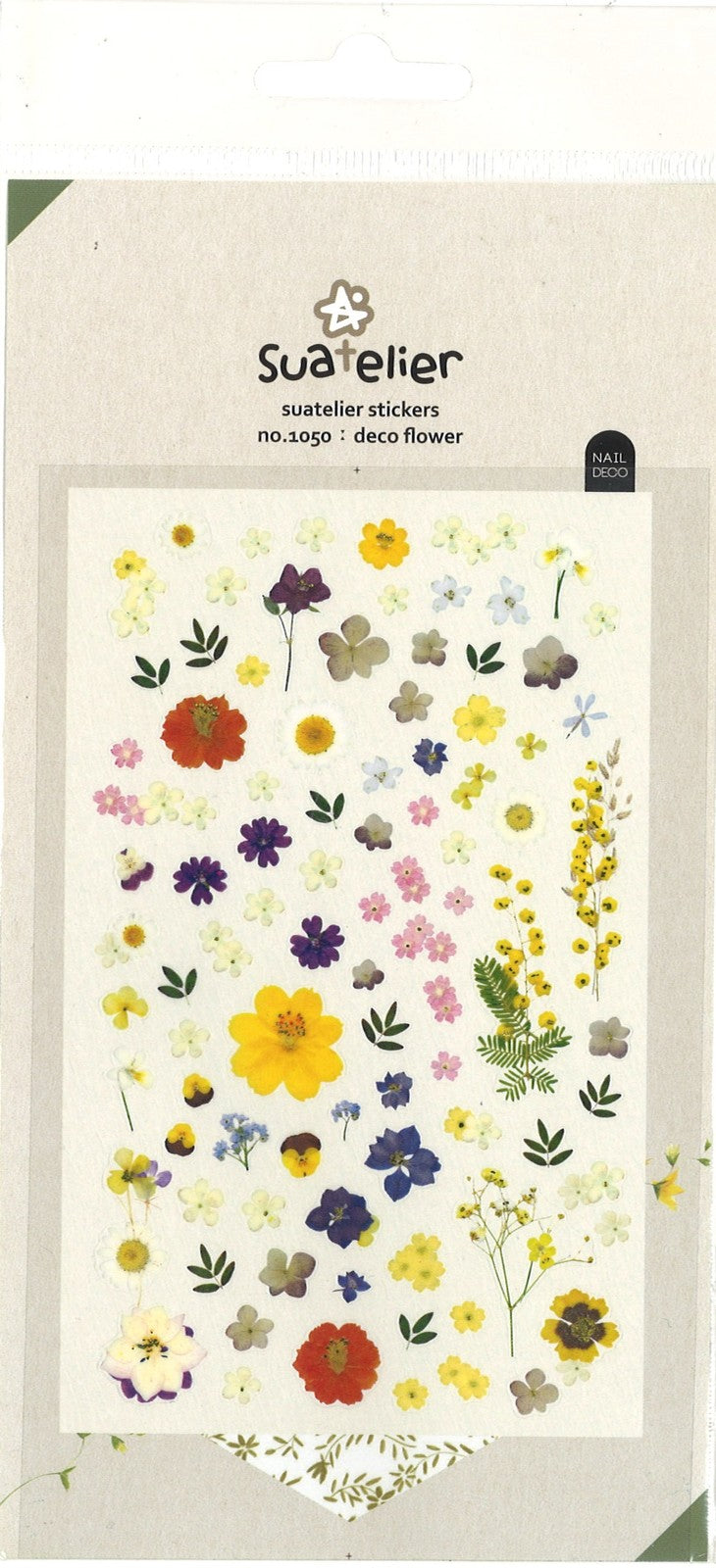 Deco flower nail sticker
