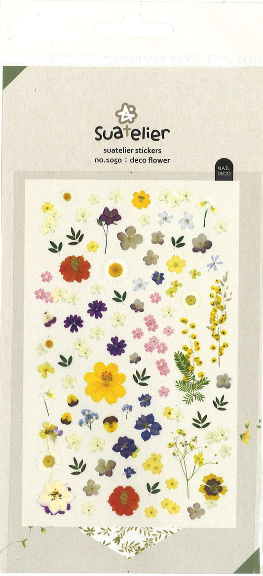 Deco flower nail sticker