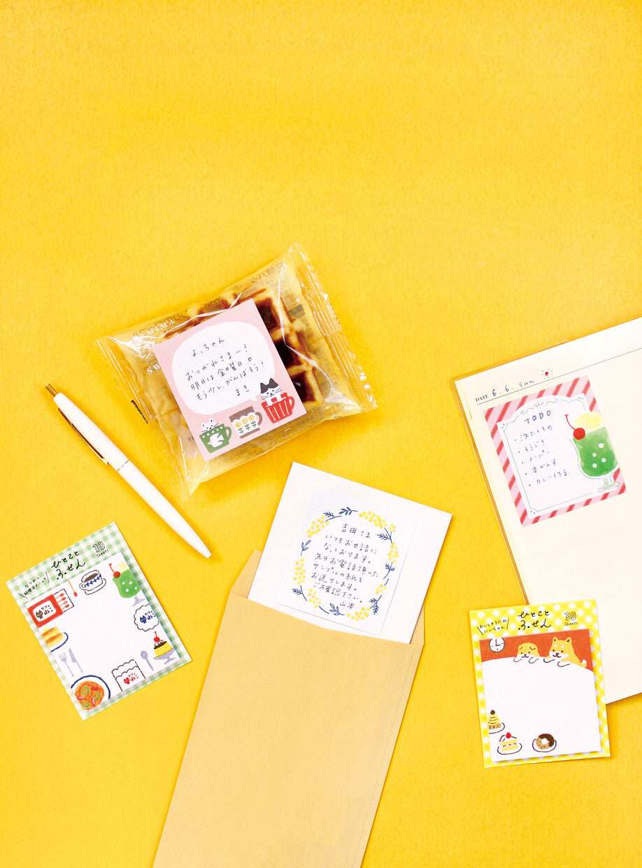 Sticky notes < Hitokoto >