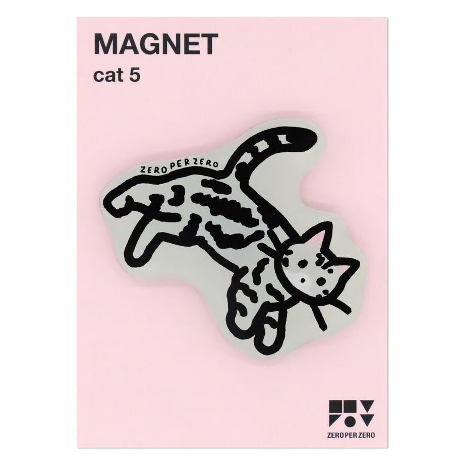 Magnet < Grey cat >