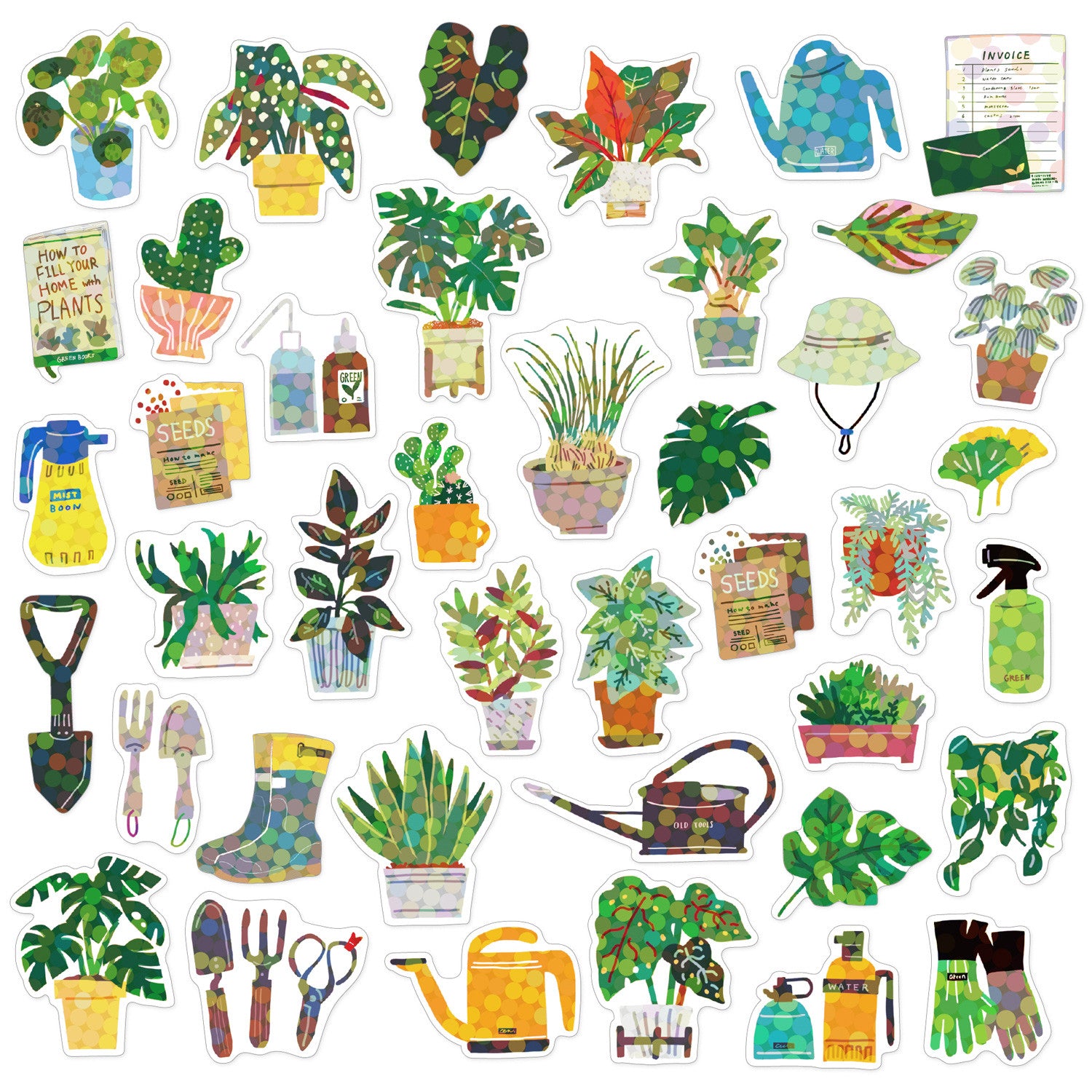 Decoration Haco Sticker < Houseplants >