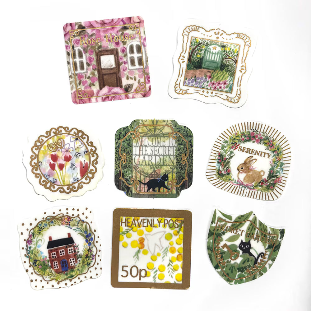 Shinzi Katoh Collection Sparkling Flake Stickers - Various Designs