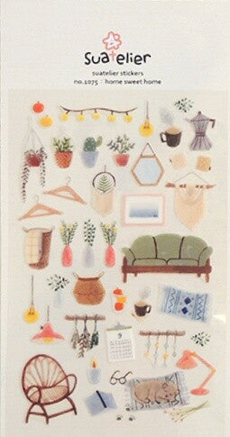 Daily Deco Stickers < Home sweet home >