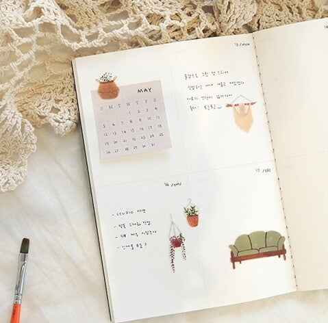 Daily Deco Stickers < Home sweet home >