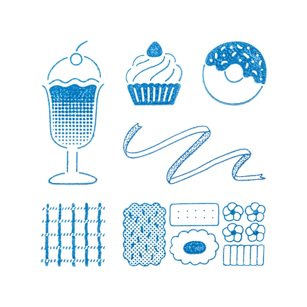 KORI JIRUSHI Ice Stamp (6 pcs. Set)