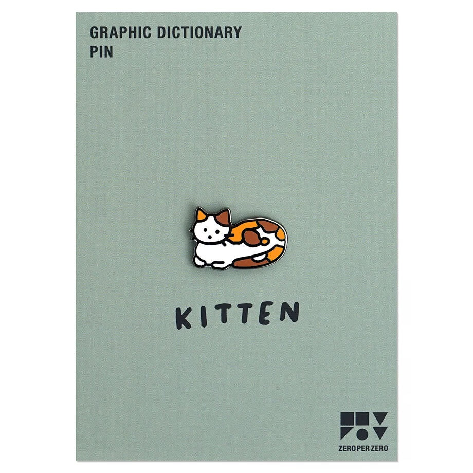 Animal Pin < Kitten >