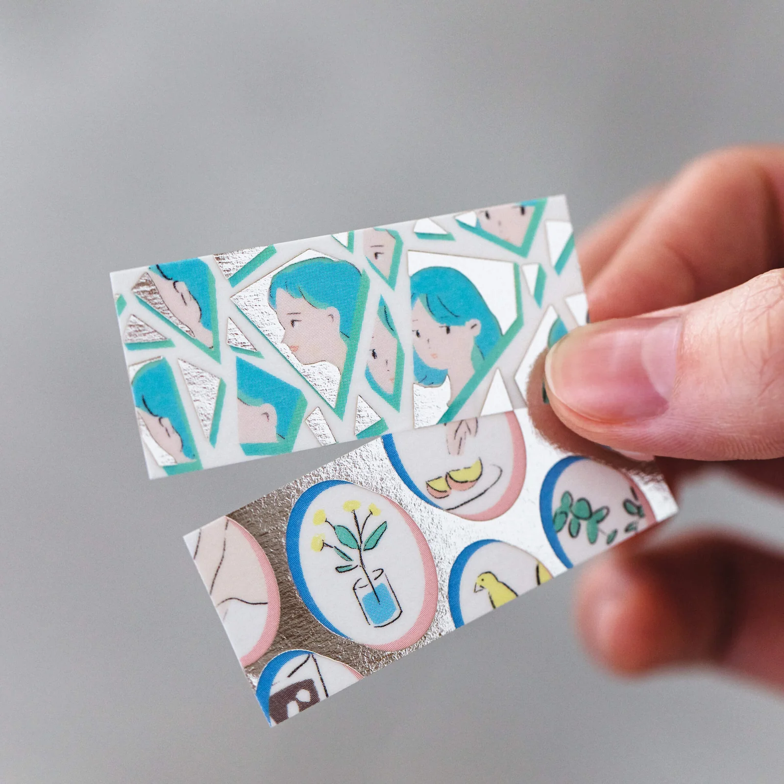 KITTA Wide Mirror (Silver Foil)