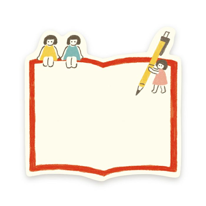 Die-Cut Sticky Notes < Little helper >