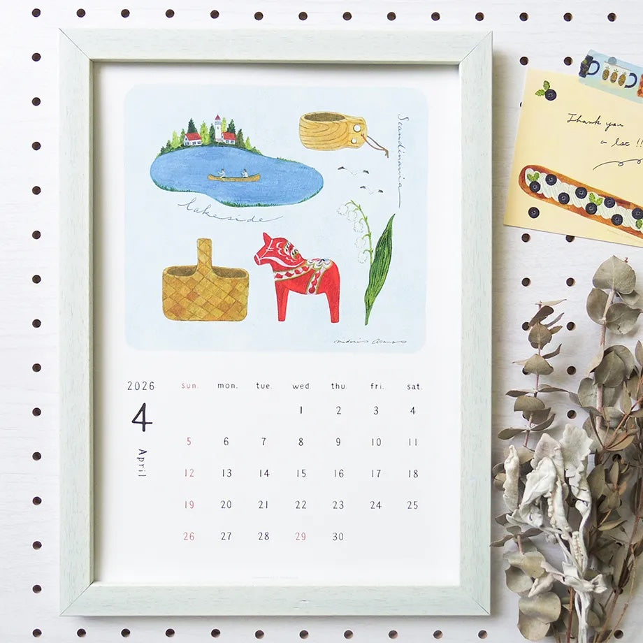 Midori Asano 2026 Calendar