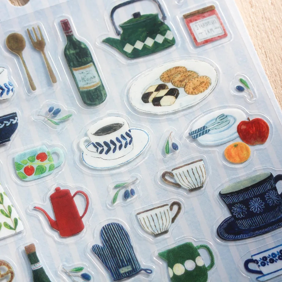 Midori Asano Kitchen Stickers