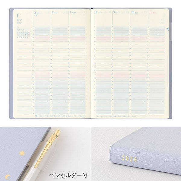 MIDORI 2026 Gradation Diary