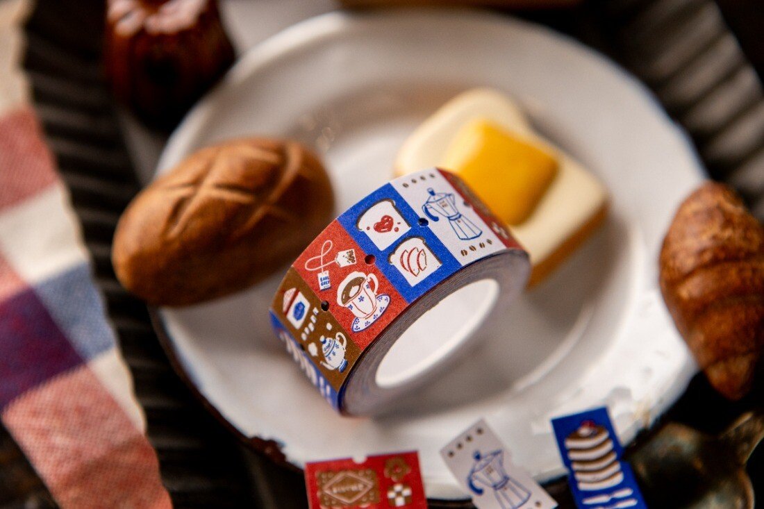 Rouleau d'étiquettes adhésives < Petits amis porte-bonheur >
