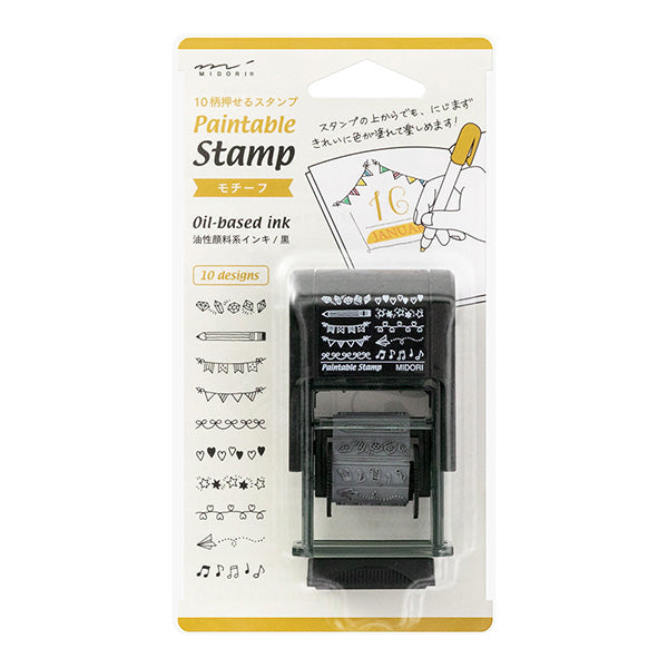 MIDORI Rotating stamp < Motifs >