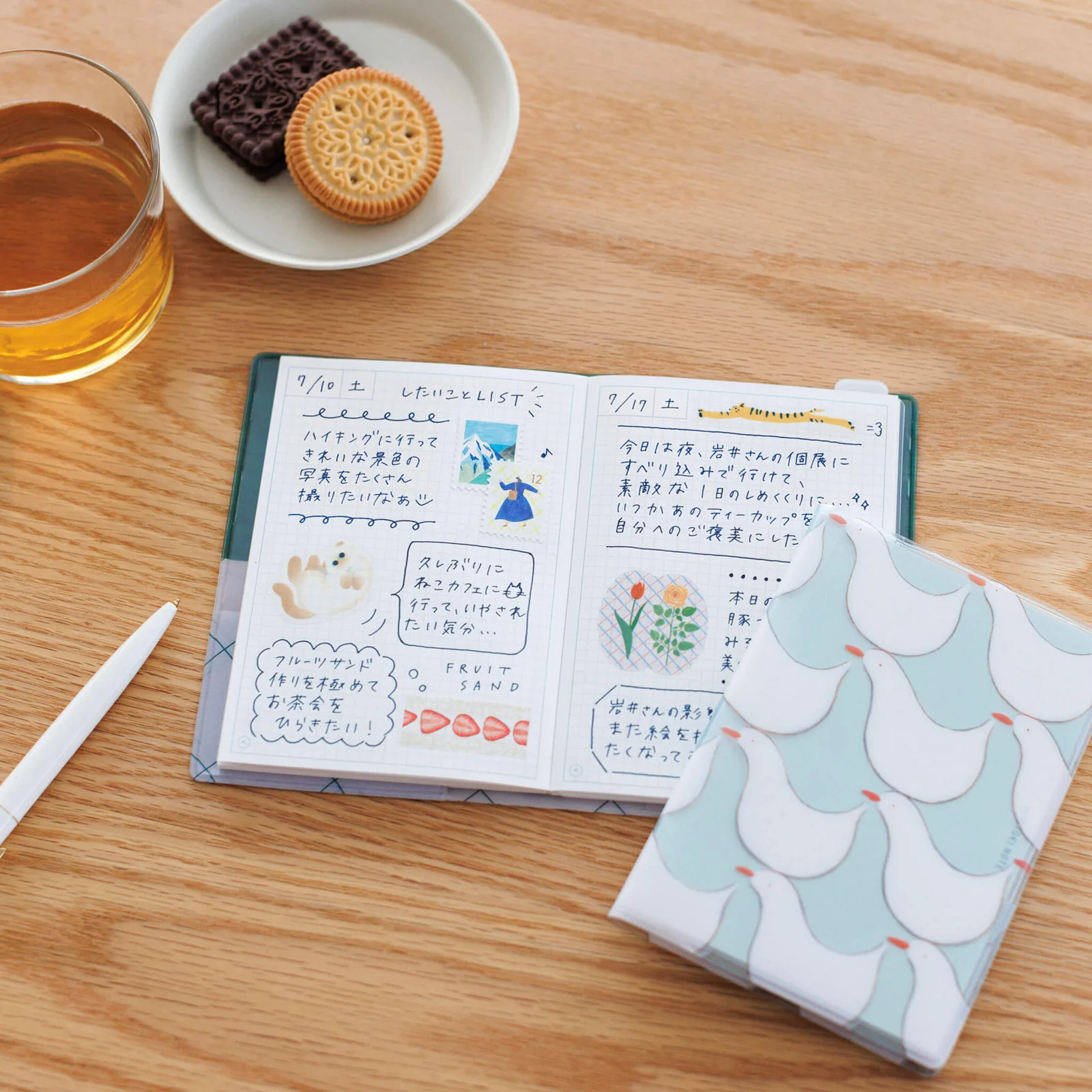 HITOTOKI NOTE Passport size soft cover type