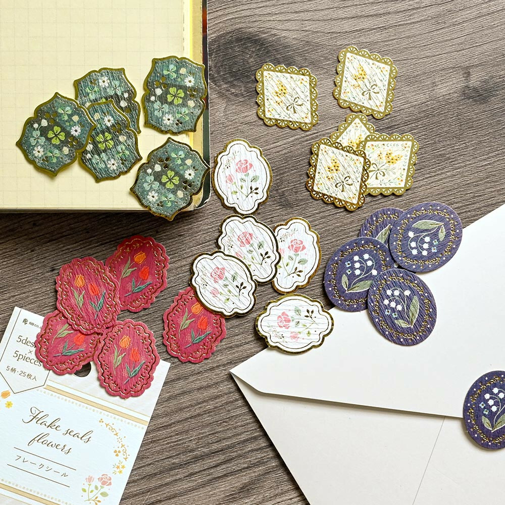 Flake Seals < Flowers >