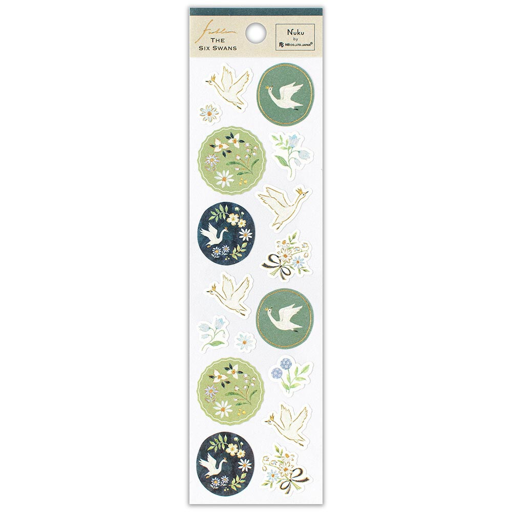 Decoration Sticker < Swan >