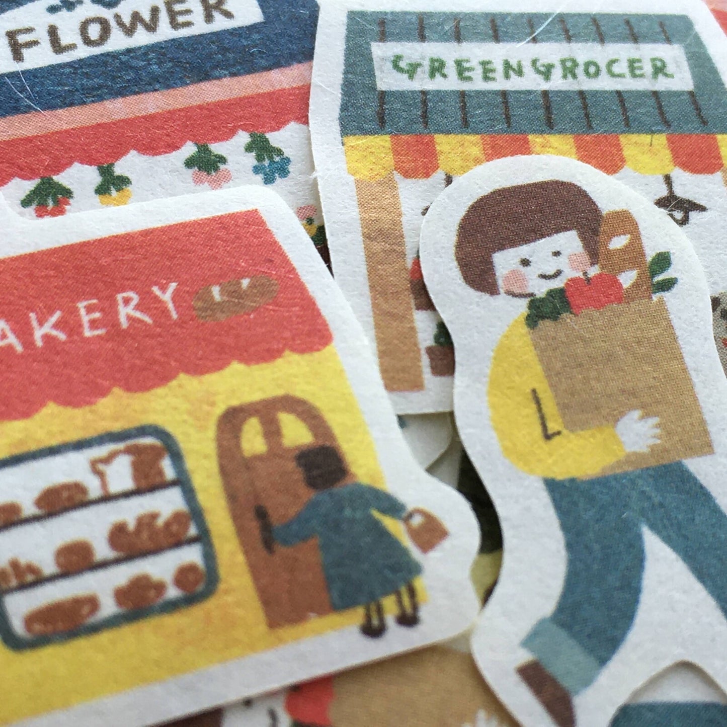 Flake Sticker < Outing >