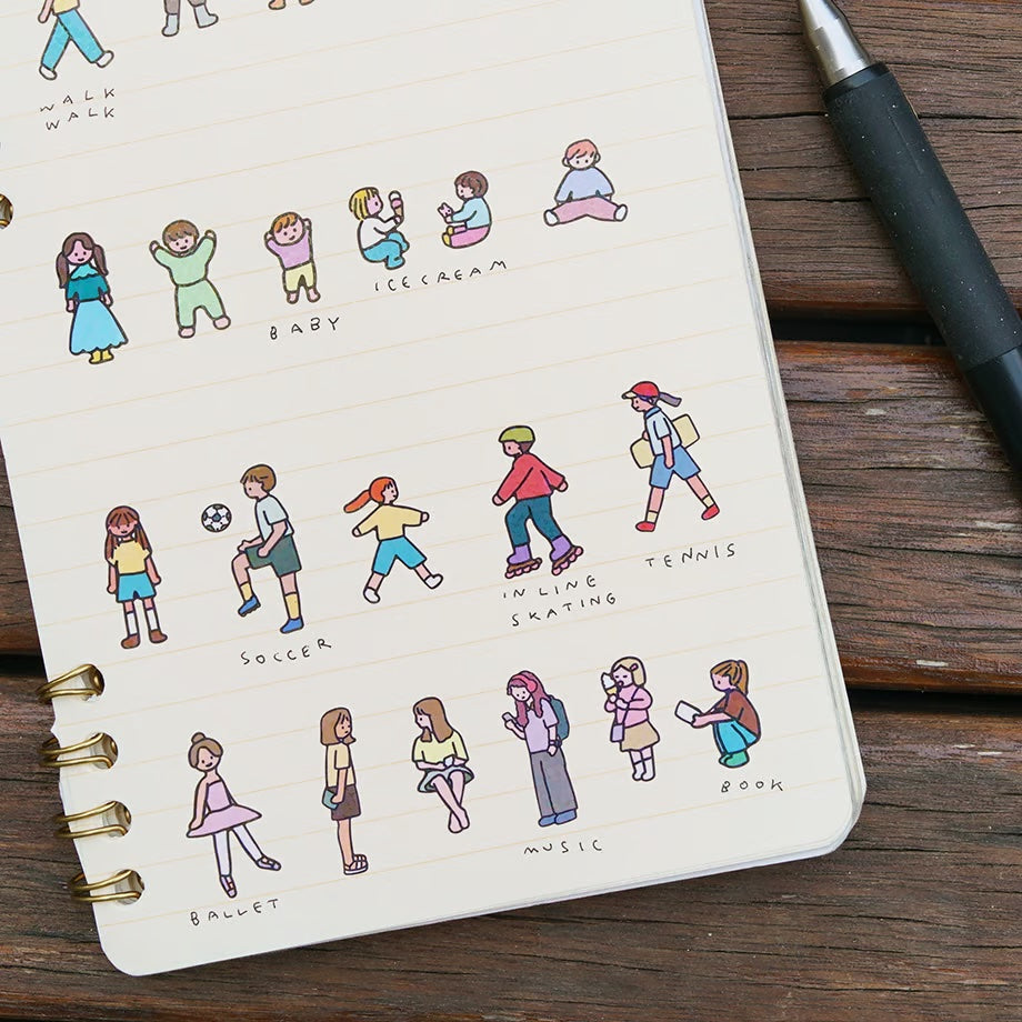 Journal sticker < People >