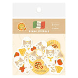 Flake Sticker < Pizza Katze >