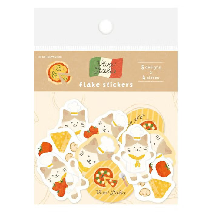 Flake Sticker < Pizza cat >