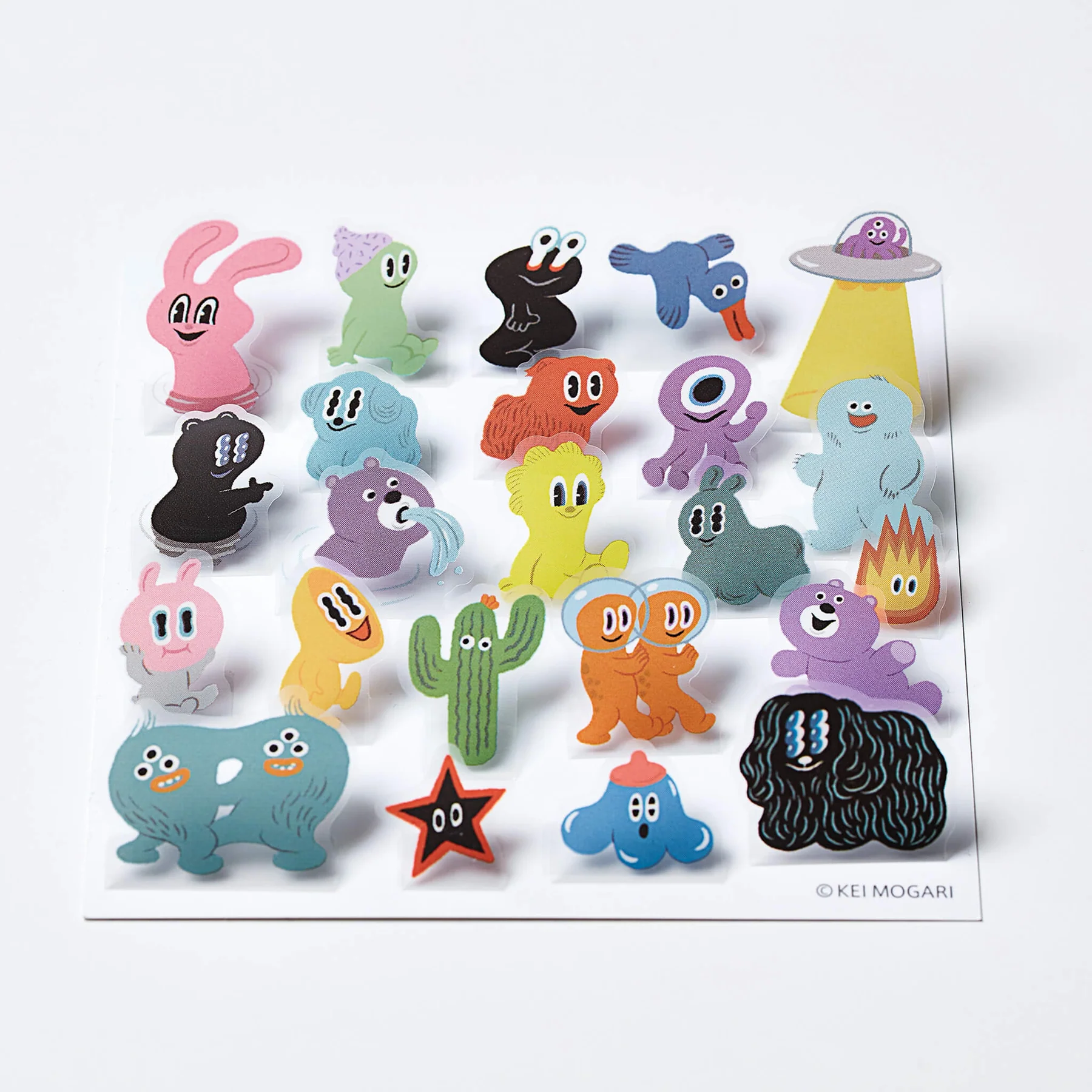 Pop-up sticker < Alien >