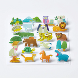 Autocollant pop-up < Animal >