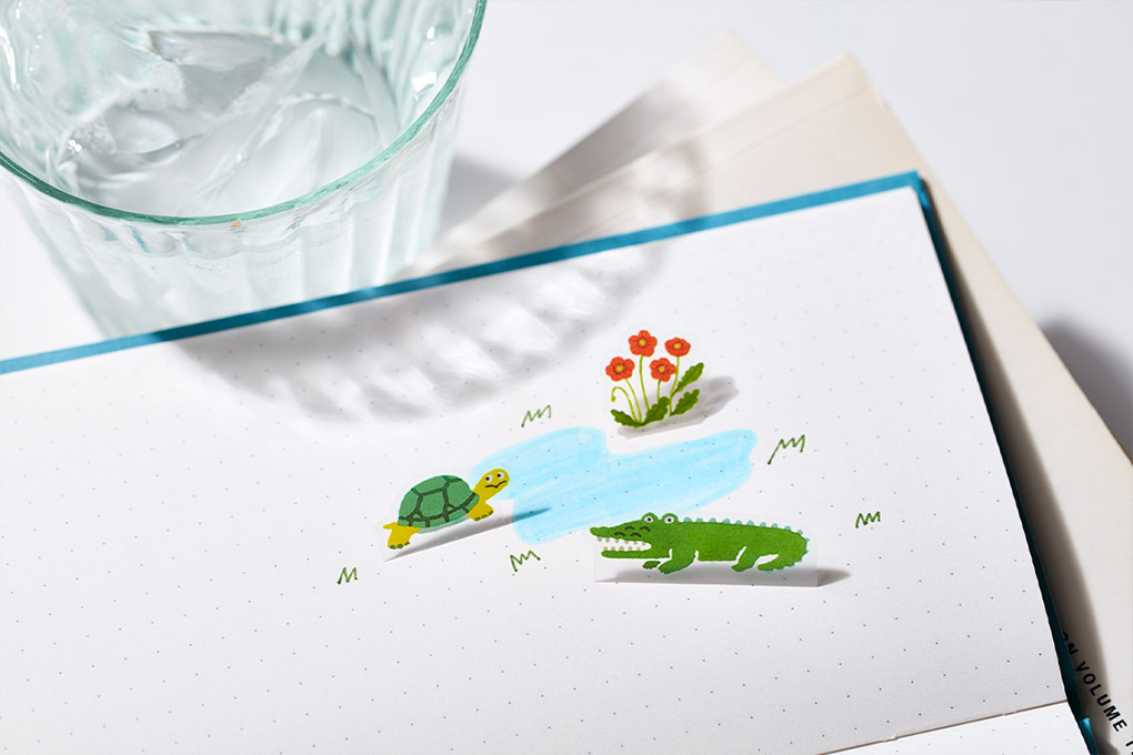 Pop-up sticker < Animal >