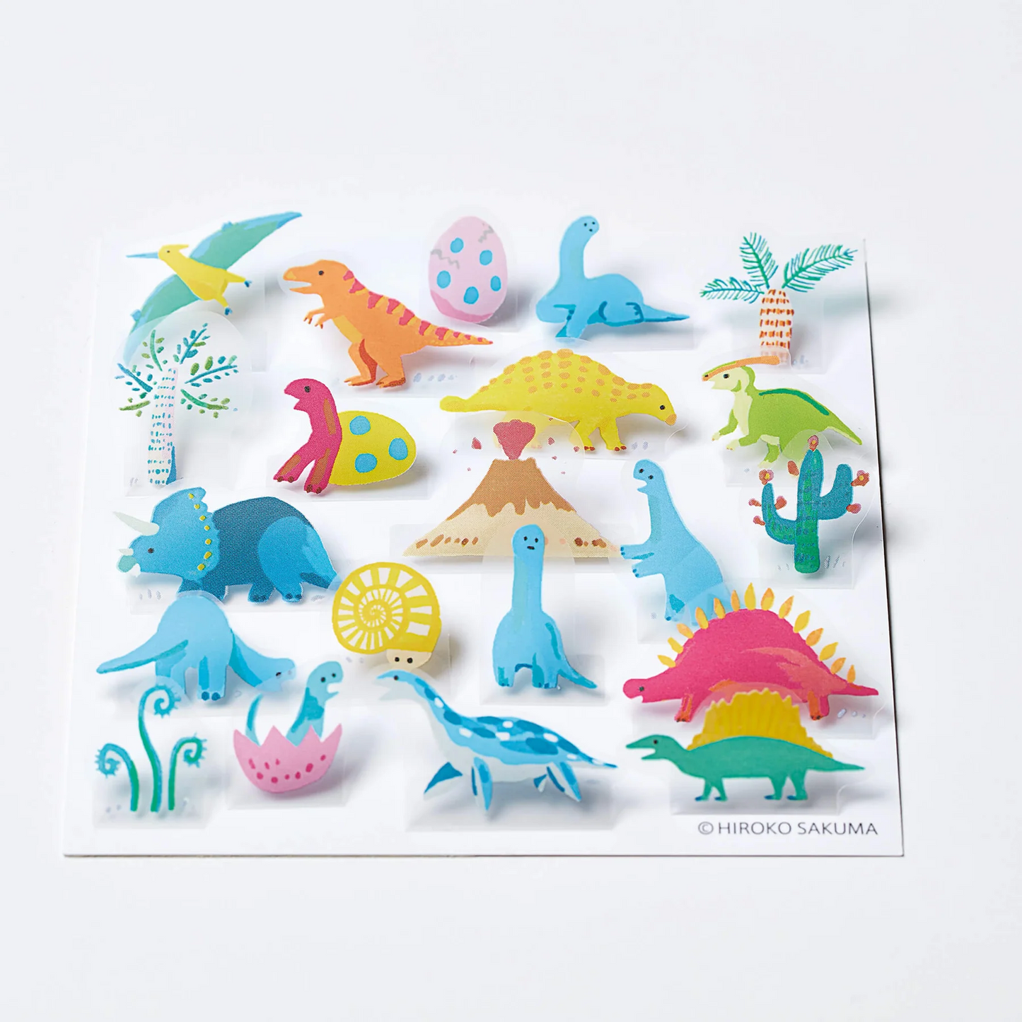 Pop-up sticker < Dinosaur >