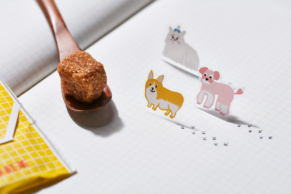 Pop-up sticker < Dog >