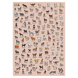 Grafisches Wörterbuch-Poster < Hunde-Wörterbuch >