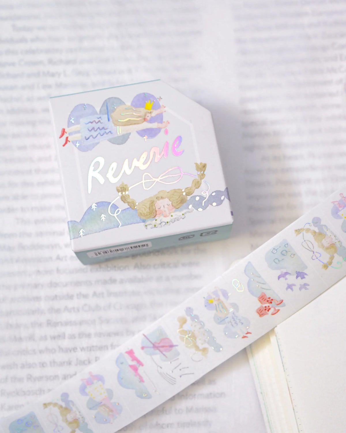 dodolulu Reverie – Foil Washi Labeler Sticker Roll