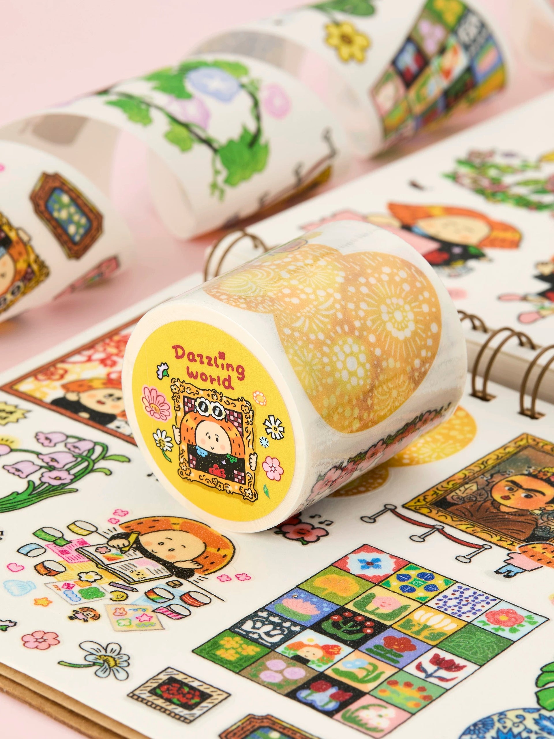 Rin!Studio <Dazzling World> Tapes - Illustration