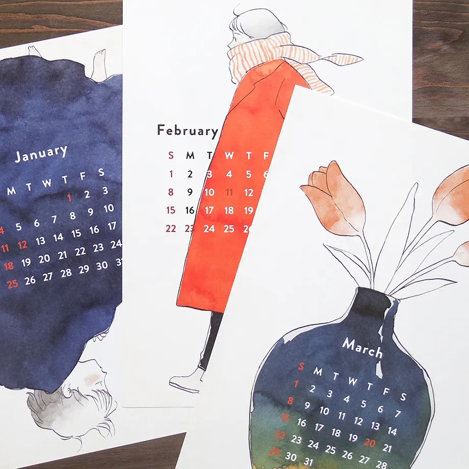 Saori Fujimaki 2026 Calendar