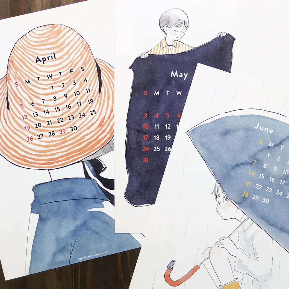 Saori Fujimaki 2026 Calendar