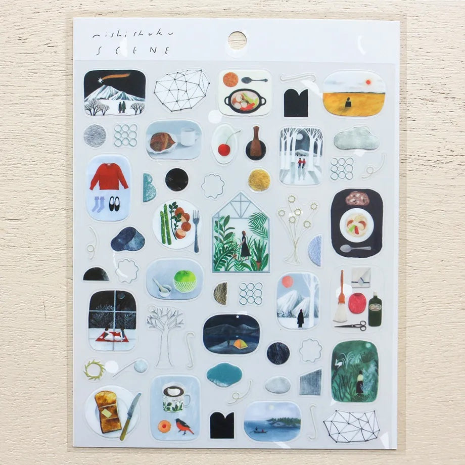 Nishi Shuku Stickers