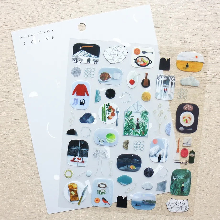 Nishi Shuku Stickers