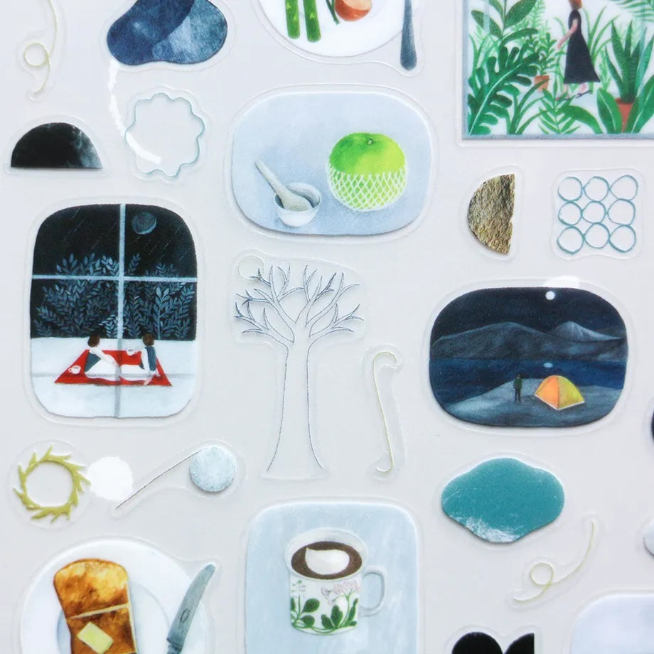 Nishi Shuku Stickers