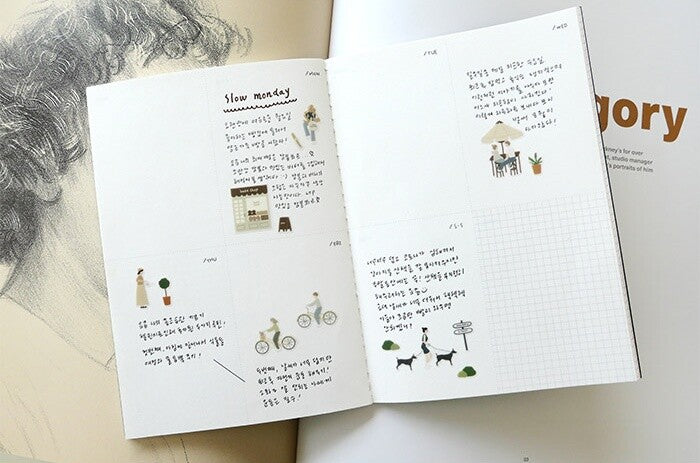 Daily Deco Stickers < Slow day>