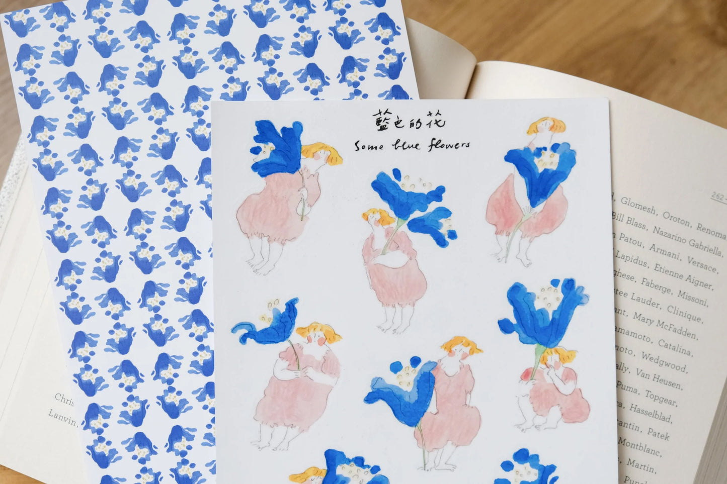 dodolulu Washi Paper Sticker Sheet