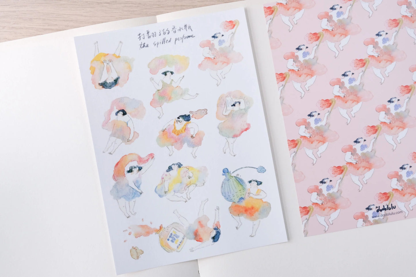 dodolulu Washi Paper Sticker Sheet