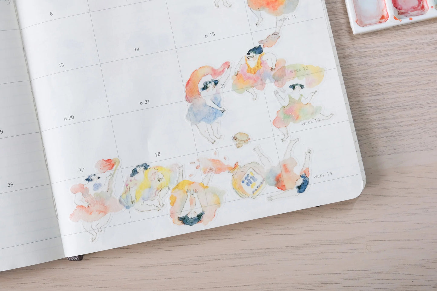 dodolulu Washi Paper Sticker Sheet