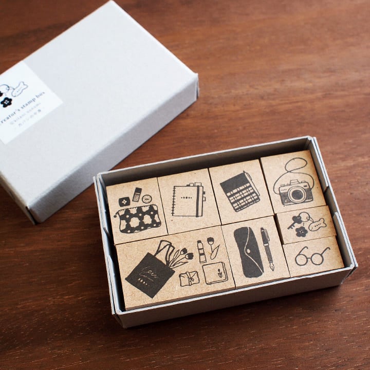 Creator's Stamp Box - Contents of the Bag