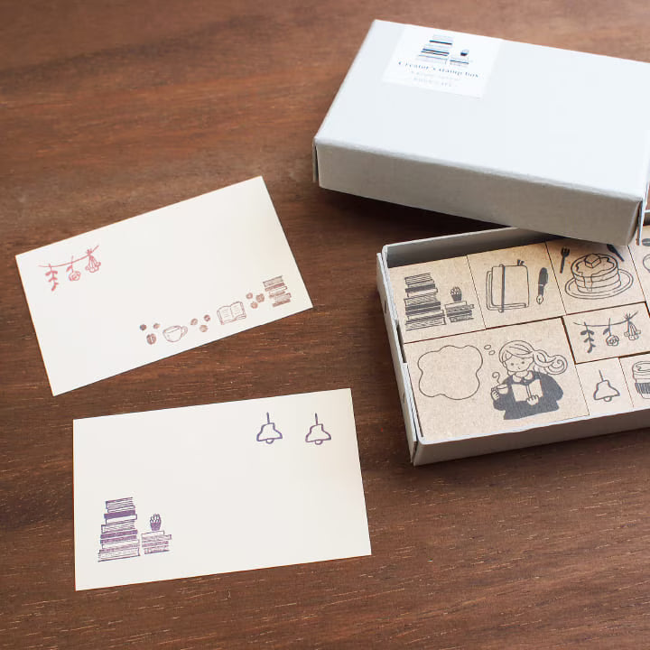 Creator's Stamp Box - Book Cafe