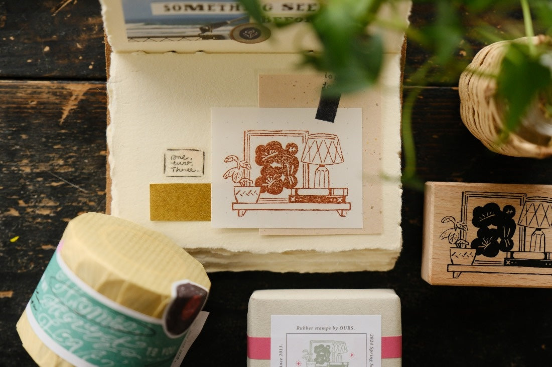 Rubber Stamp < On the Wall >