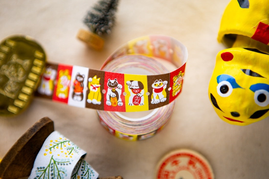 Sticker Roll Label < Little Lucky Friends >