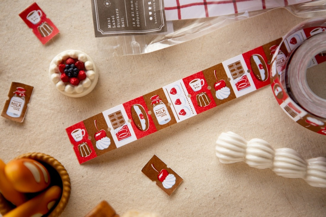 Sticker Roll Label < Afternoon Tea Time >