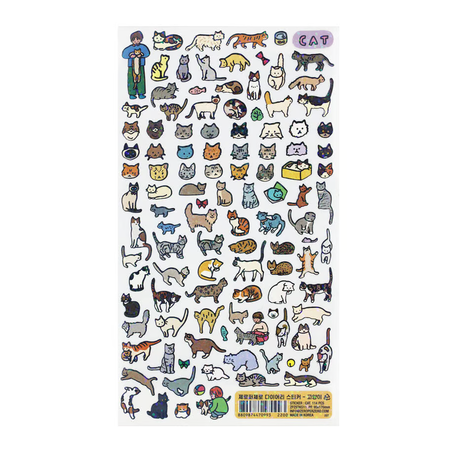 Journal sticker < Cat >